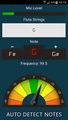 Flute Tuner android App screenshot 2