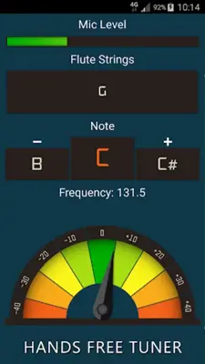 Flute Tuner android App screenshot 3